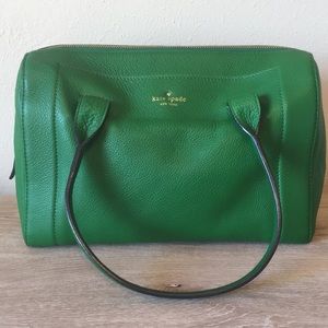 Kate Spade New York Mansfield Liv Satchel, Green